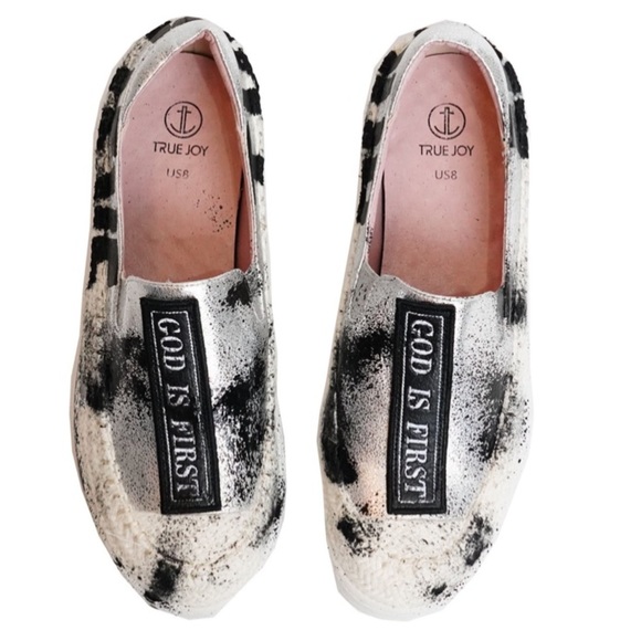 True Joy “God Is First” Fashion Sneakers - Picture 2 of 11